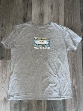 Spencer's Mac Miller Graphic Tee - Light Gray